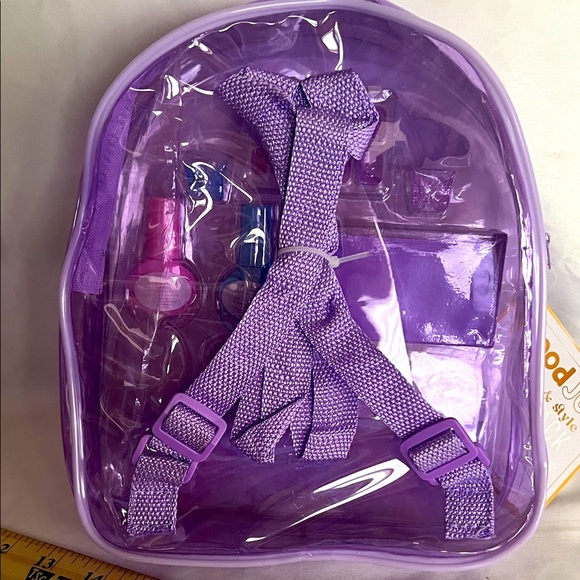 Kids Purple Accessory Backpack - Picture 6 of 8